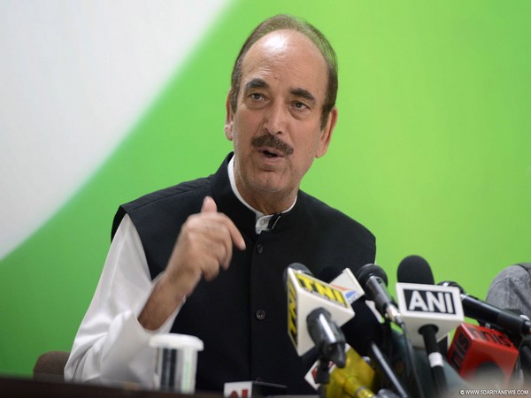 Congress leader Ghulam Nabi Azad (File photo)