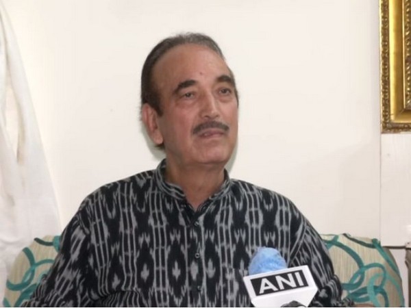 Senior Congress leader Ghulam Nabi Azad speaking to ANI in New Delhi on Thursday. (Photo/ANI)