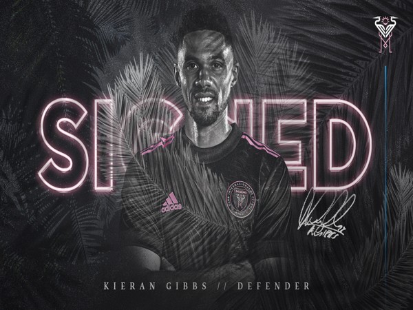 Kieran Gibbs (Photo/ Inter Miami website) 