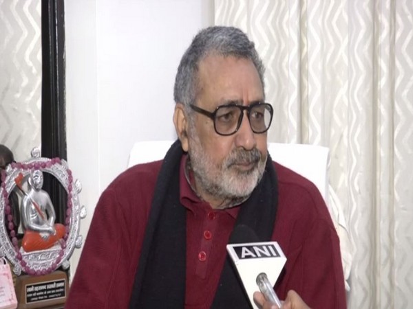 BJP leader Giriraj Singh speaking to ANI in New Delhi on Sunday