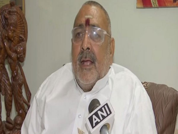 Giriraj Singh speaking to ANI in Patna