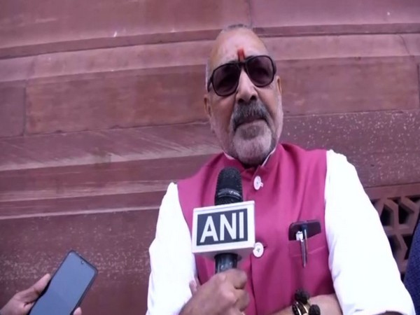 Union Minister Giriraj Singh speaking to ANI on Tuesday.