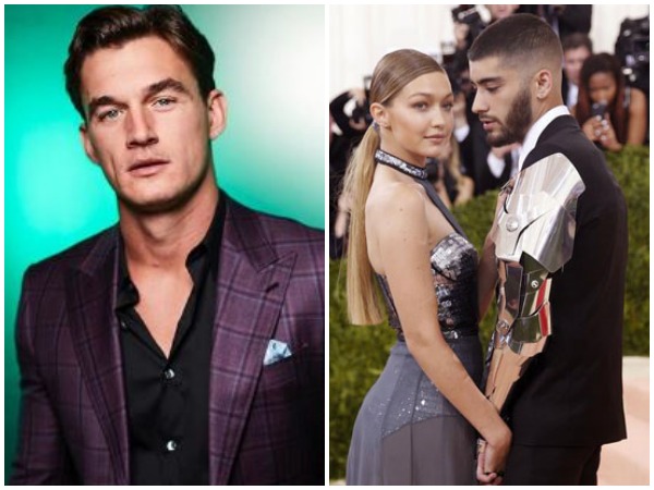 Tyler Cameron, Gigi Hadid and Zayn Malik (Image courtesy: Instagram)