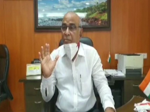 Goa Tourism Minister Manohar Ajgaonkar speaking to reporters on Wednesday. Photo/ANI