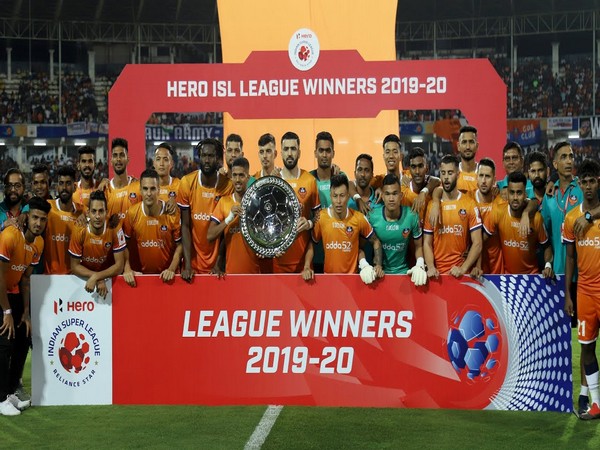 FC Goa squad from ISL 2019-20 season (Photo/ Indian Footbal Team Twitter)  