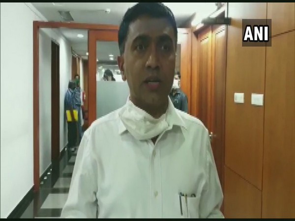 Goa Chief Minister Pramod Sawant speaking to ANI on Friday.