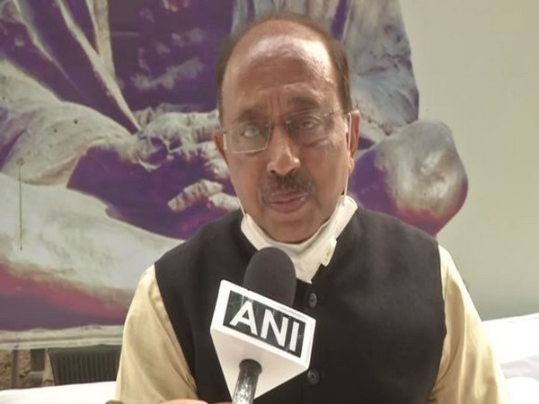 BJP Rajya Sabha MP Vijay Goel speaking to ANI in New Delhi on Friday. (Photo/ANI)