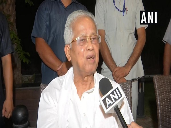 Senior Congress leader Tarun Gogoi while speaking to ANI in New Delhi on Wednesday. Photo/ANI