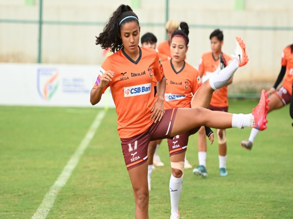 Gokulam Kerala FC in a practice session (Image: AIFF)