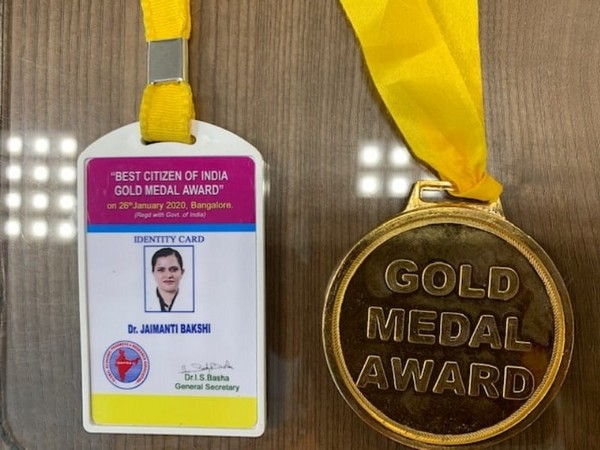 Dr Jaimanti Bakshi has been awarded 