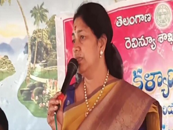 Alair MLA Gongidi Sunitha [Photo/ANI]