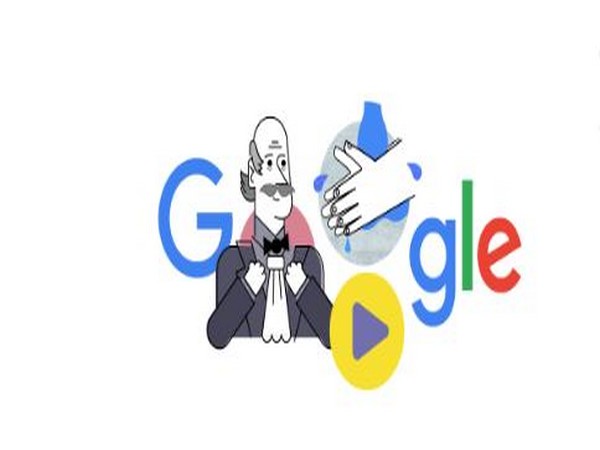 Google Doodle dedicated to Ignaz Semmelweis and handwashing (Image Source: Google)