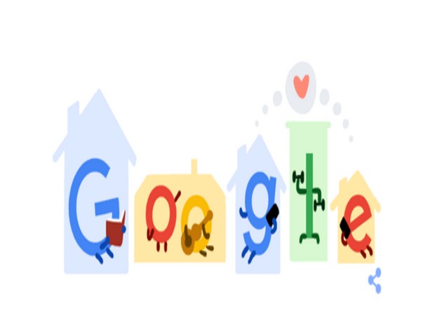 The new Google Doodle dedicated to the preventive measures to help curb the spread of coronavirus 