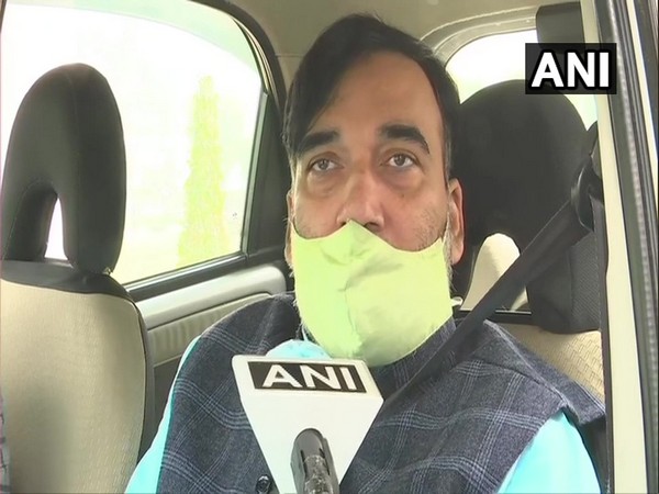 Delhi Environment Minister Gopal Rai on Tuesday. (Photo/ANI)