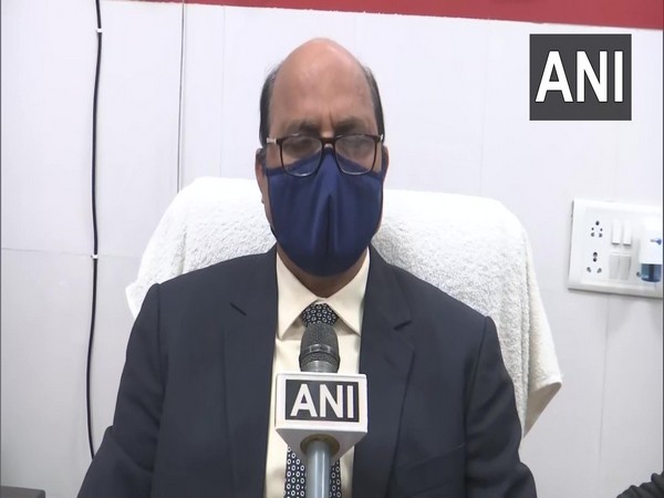 Dr Shrikant Tiwari speaking to ANI on Tuesday in Gorakhpur.