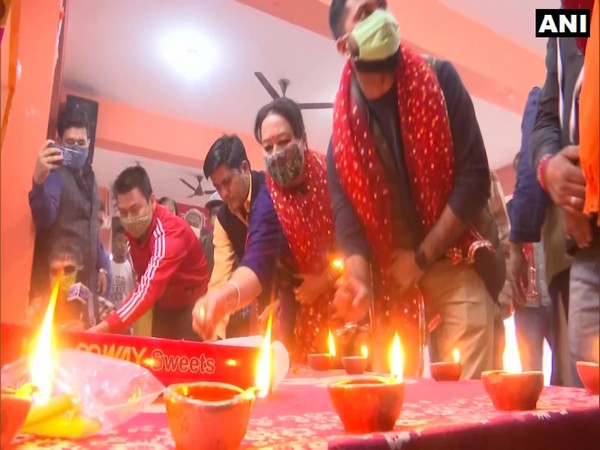 Gorkha Community celebrating Diwali