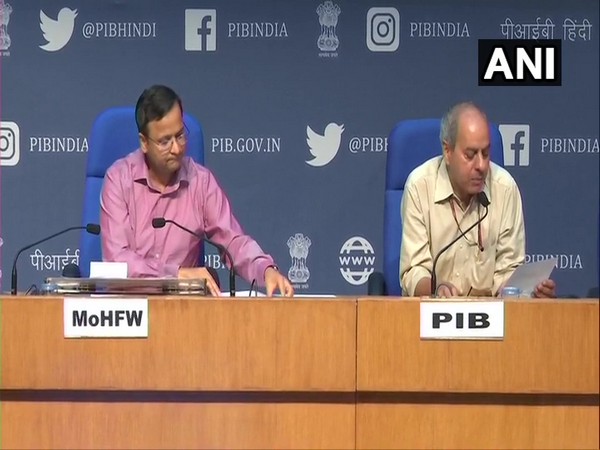 Spokesperson of Central government KS Dhatwalia (Right) speaking to Media on Sunday. Photo/ANI