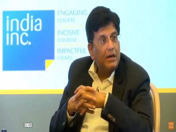 Union Railway Minister Piyush Goyal in London on Monday.