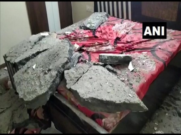 Portion of ceiling plaster collapses at a flat in Greater Noida