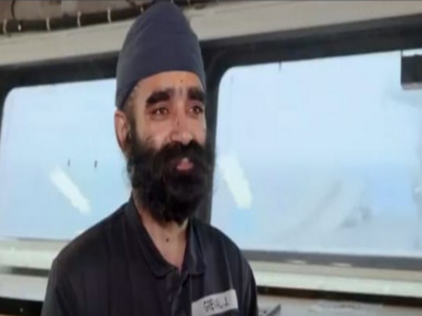 Jagjeet Singh Grewal, Indian-origin crewmember on the HMS Queen Elizabeth Carrier Strike Group (ANI)