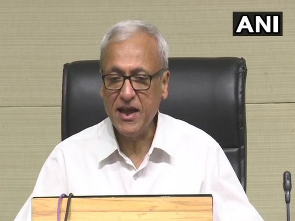 Anil Mukim, Gujarat Chief Secretary, speaking at a press conference on Sunday. Photo/ANI