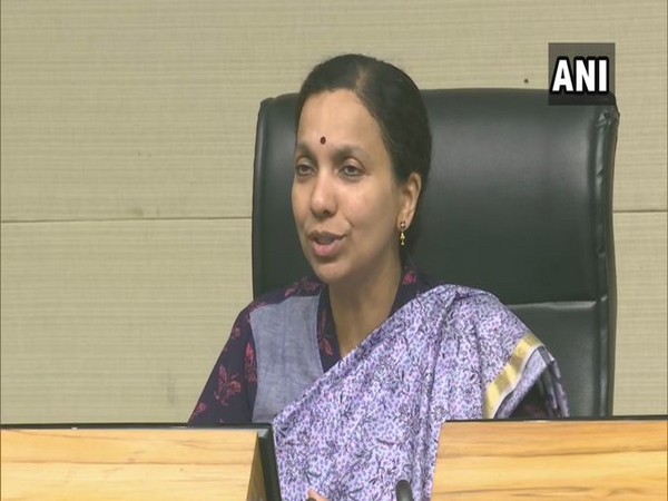 Gujarat Principal Health Secretary, Jayanti Ravi speaking to media on Friday. Photo/ANI
