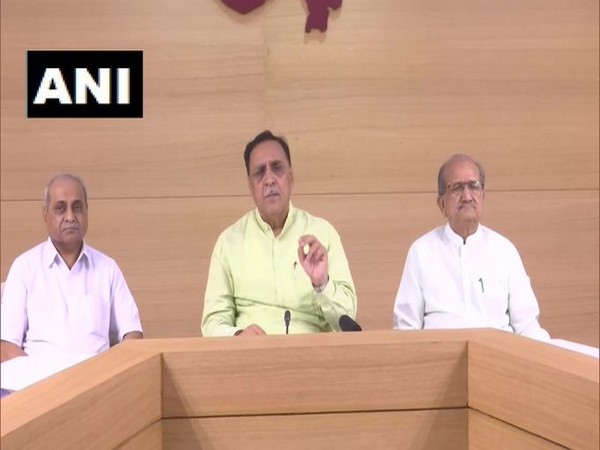 Gujarat Chief Minister Vijay Rupani. Photo/ANI