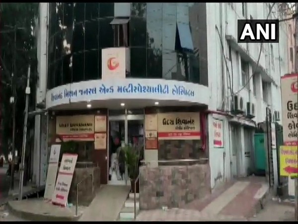 Visual from the hospital in Rajkot [Photo/ANI]