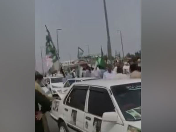  PDM Rally heading towards Gujranwala (Photo/ANI)