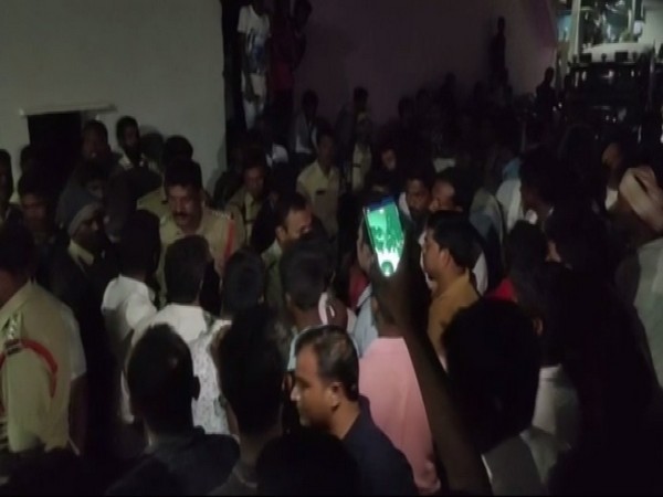 Locals and JSP workers allegedly surrounded the police and prevented them from leaving. Photo/ANI