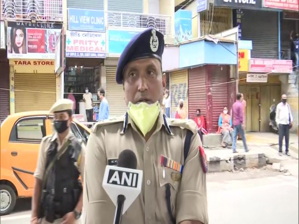 Guwahati Police Commissioner MP Gupta speaking to ANI on Thursday. Photo/ANI