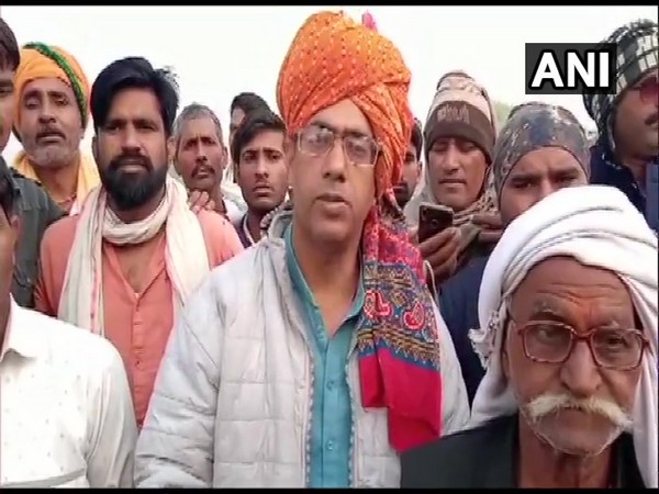 Rajasthan Gurjar leader Vijay Bainsla (ANI Image)