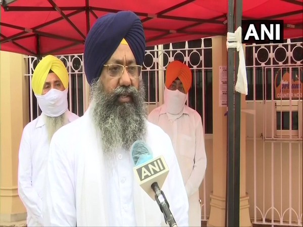 Gyani Ranjeet Singh, Head Granthi of Gurudwara Bangla Sahib speaking to ANI on Monday. (Photo/ANI)