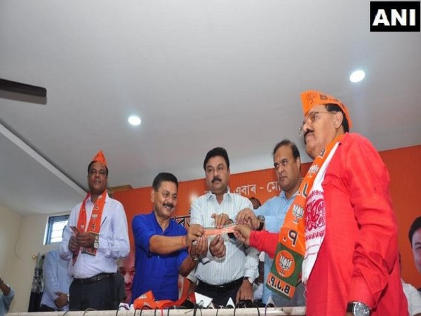 Former Congress leaders Santiuse Kujur and Gautam Roy joined BJP on Sunday