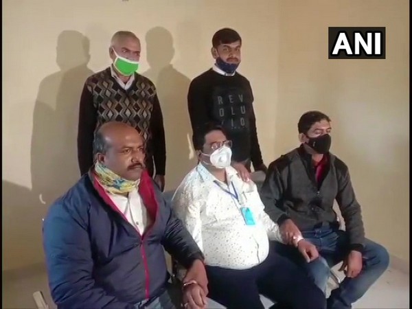 Economic Offences Wing arrests a city planner of Gwalior Municipal Corporation (Photo ANI)