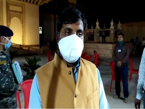 Collector, Gwalior, Kaushalendra Vikram Singh speaking on Wednesday. Photo/ANI