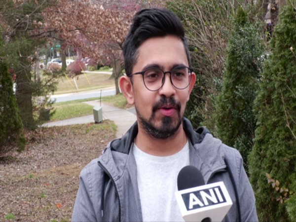 H-1B visa holder from Washington, Ishan Abhineet. (ANI)