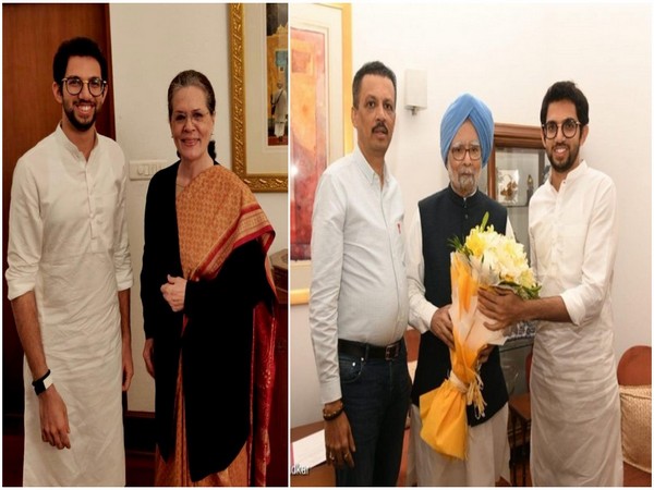 Aaditya Thackeray meets Sonia Gandhi, Manmohan Singh in Delhi