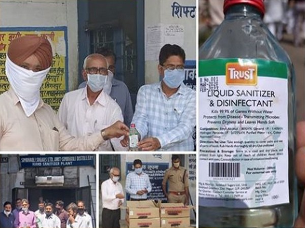 Simbhaoli Sugars' Trust Hand Sanitizers hailed as truly a public-private partnership 'For Rural India, by Rural India' in India's fight against COVID-19