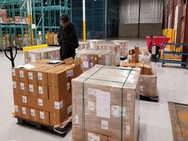 First consignment of HCQ tablets reaches in Canada (Picture Credits: Consulate General of India in Toronto Twitter)
