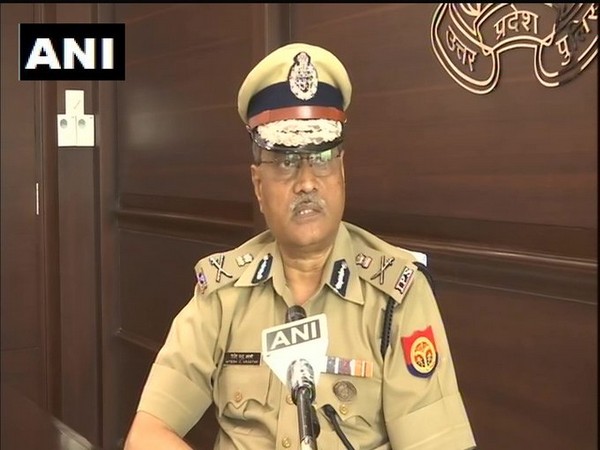 Uttar Pradesh Director General of Police, HC Awasthi speaking to ANI. Photo/ANI