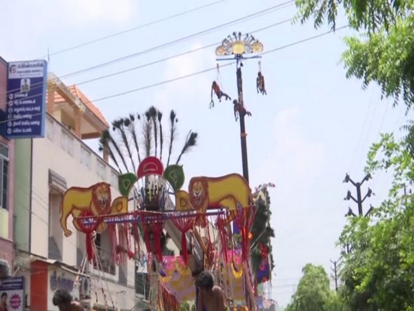 Visual of Veerakaliamman Panguni festival