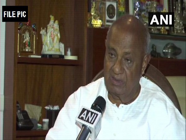 Former Prime Minister HD Deve Gowda. (File Photo/ANI)