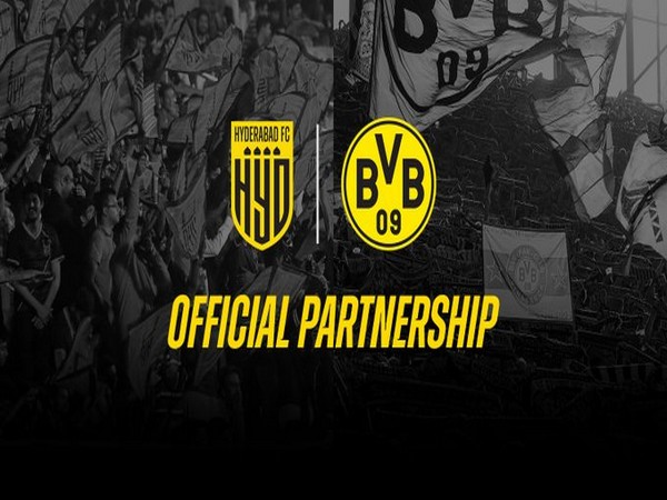 Hyderabad FC and Borussia Dortmund have entered into a historic multi-year partnership (Photo/Hyderabad FC Twitter)