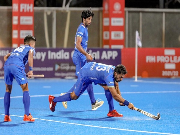 Harmanpreet Singh in action against Germany in FIH Pro League match (Image: HI)