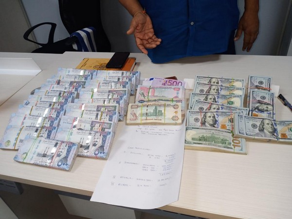 Seized foreign currency