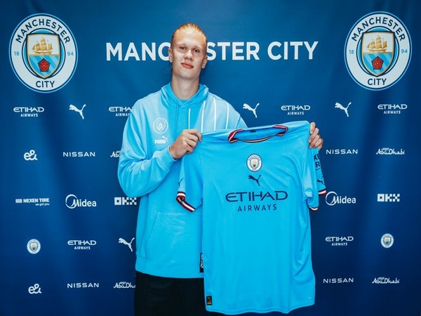 Erling Haaland. (Photo- Manchester City Twitter)