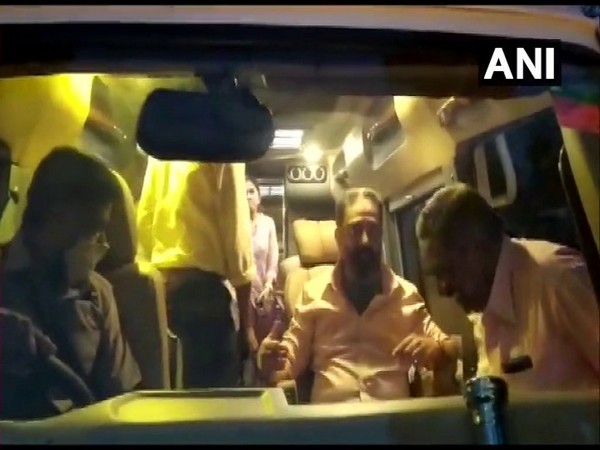 Election flying squad on Monday searched Makkal Needhi Maiam chief Kamal Haasan's vehicle in Thanjavur district.