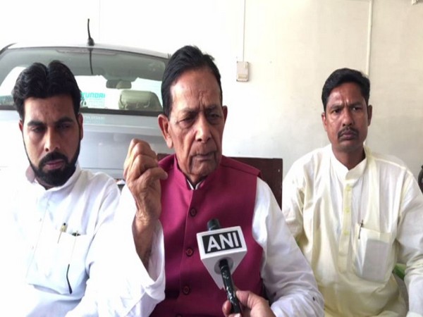 One of the petitioner in the case, Haji Mehboob, speaking to ANI in Ayodhya on Saturday. Photo/ANI