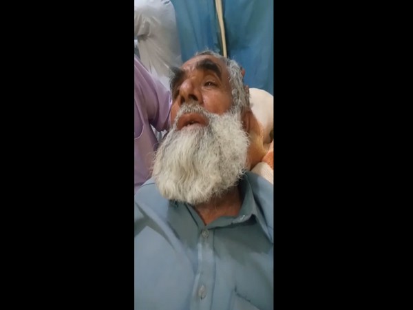 Haji Ahmad Khan Mirwani critically injured in a hospital 